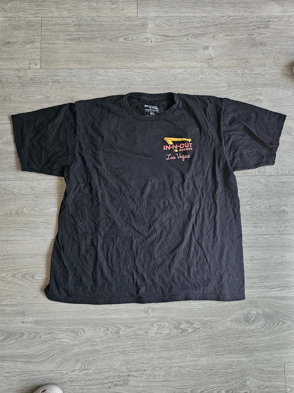 In-N-Out Las Vegas Black Short Sleeve Logo Tee